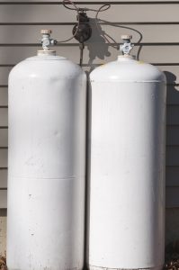 chauffe-eau au propane (réservoirs)